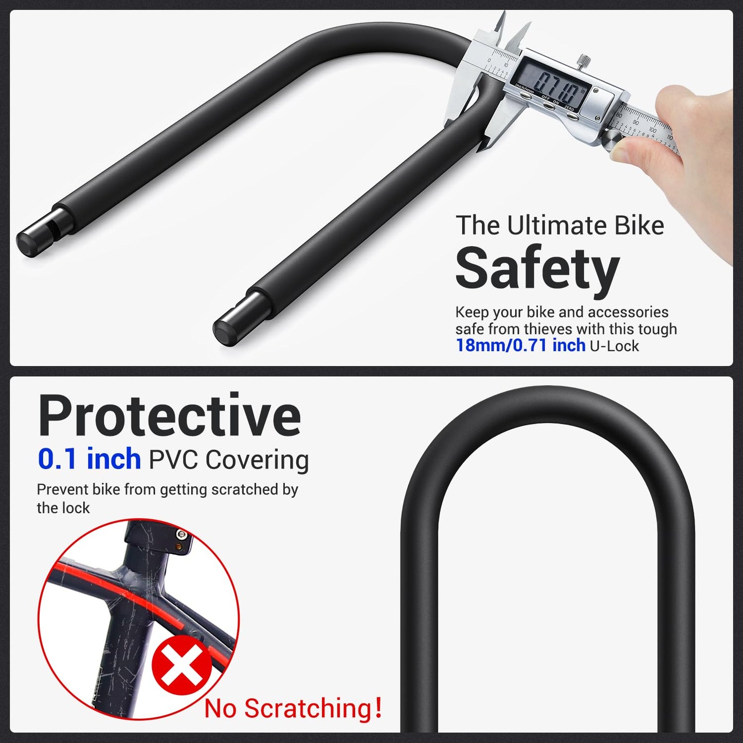 Bike Lock 18mm Heavy Duty