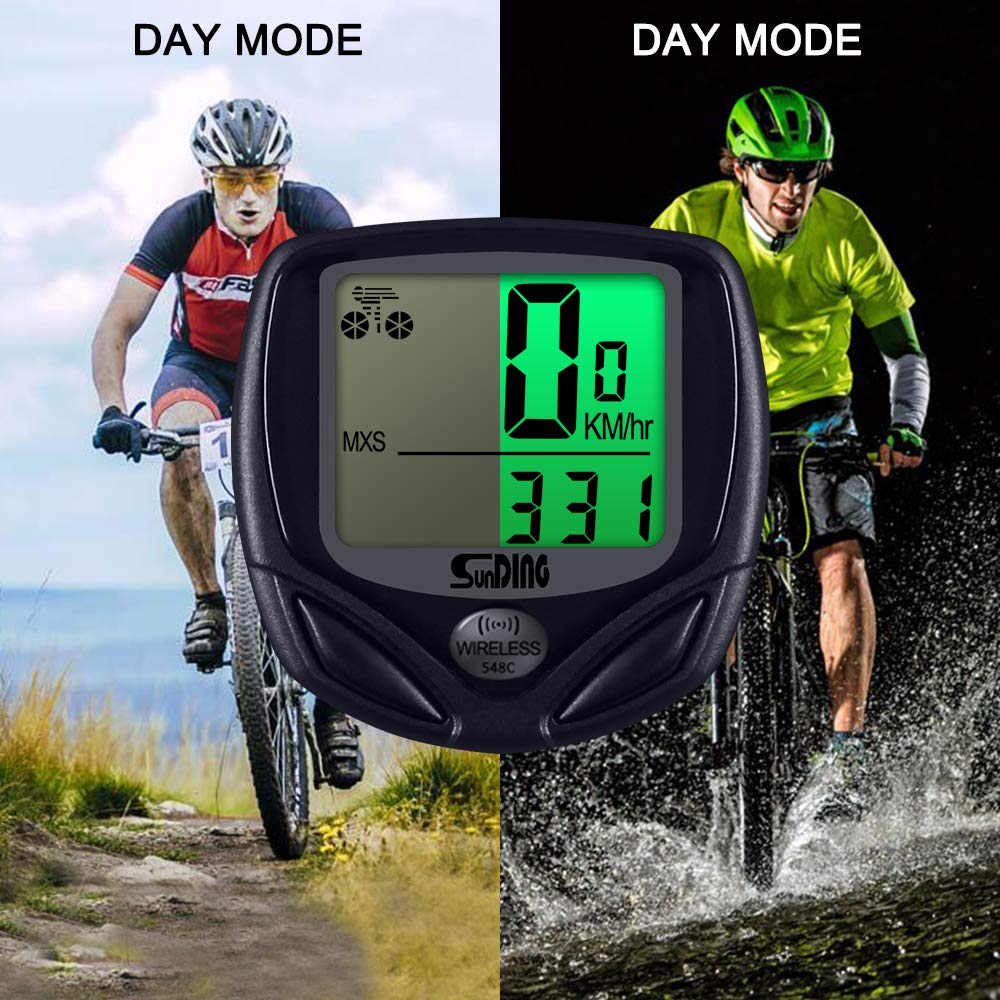 Water-Proof Bike Computer with Compass