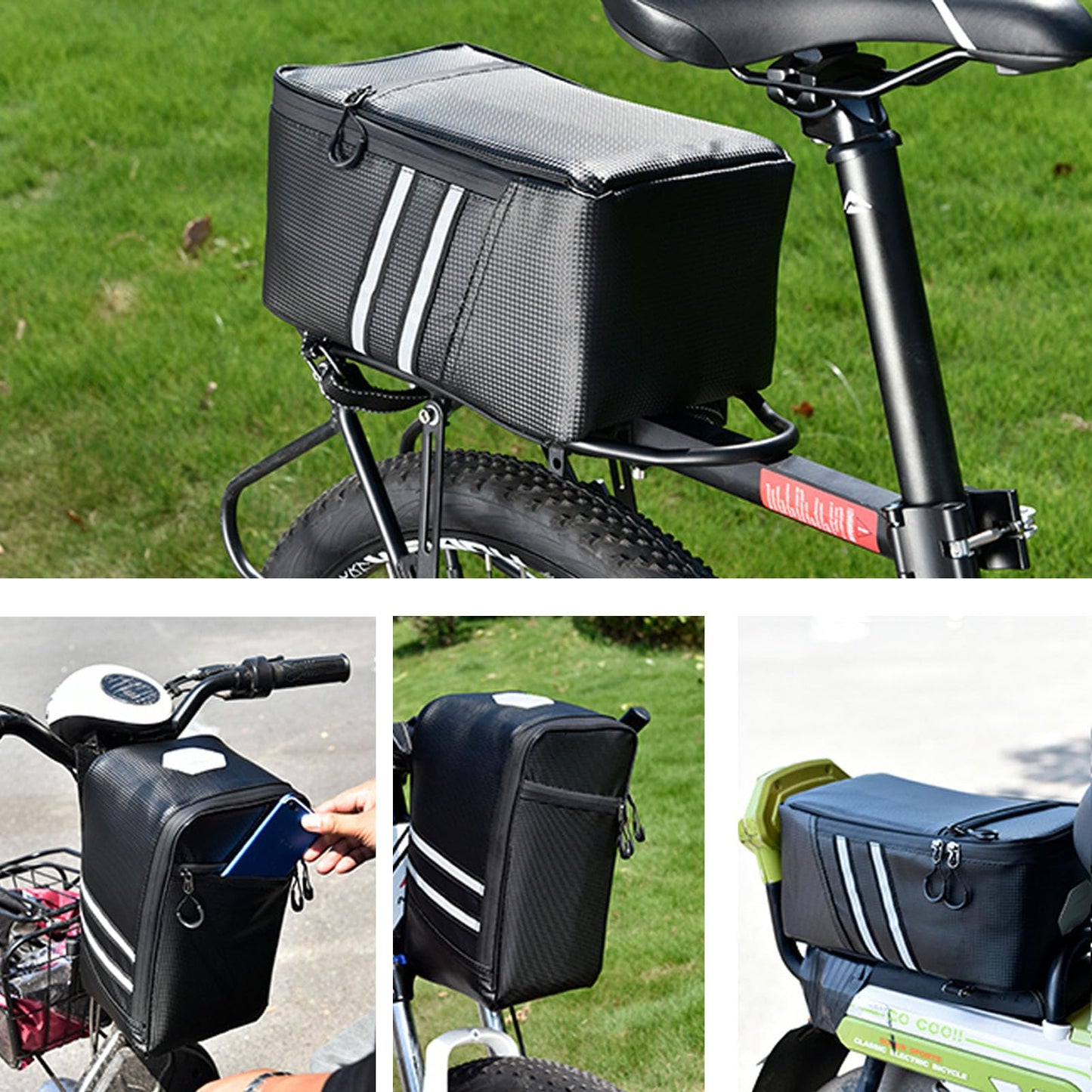 Bike Rear Rack Bag